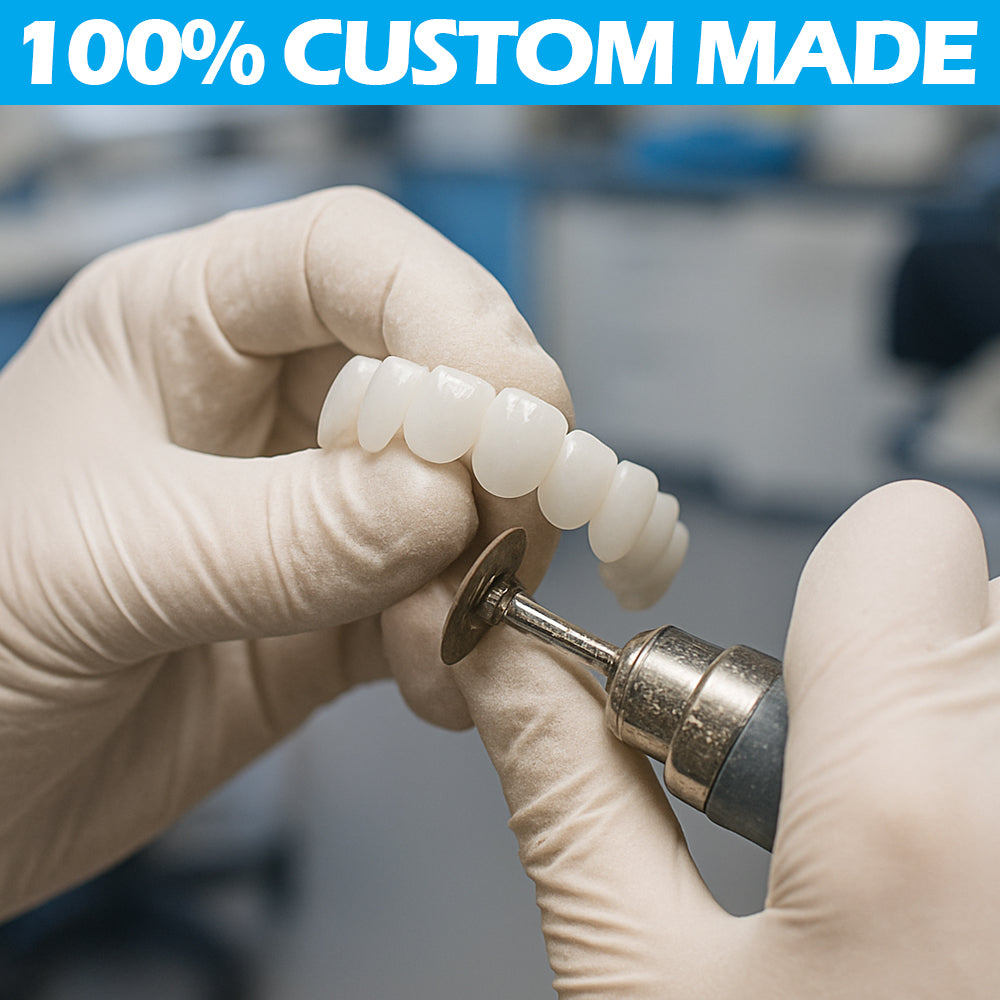 Either Top or Bottom Veneers